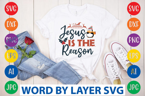 Jesus Is The Reason svg design SVG Rafiqul20606 