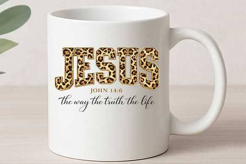 Jesus John 14:6 PNG | Christian Bible Verse Sublimation Design SVG BillahCrafts 