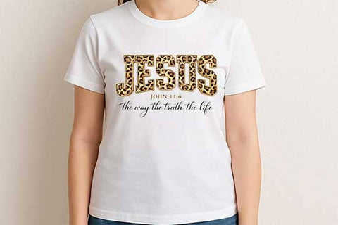 Jesus John 14:6 PNG | Christian Bible Verse Sublimation Design SVG BillahCrafts 