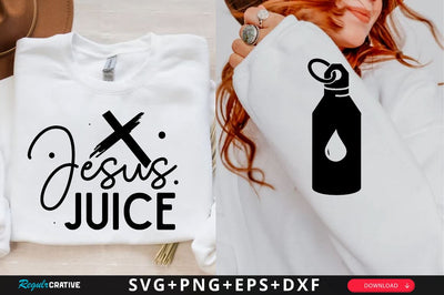 Jesus Juice Sleeve SVG Design, Christian Sleeve SVG, Faith SVG Design, Jesus Sleeve SVG SVG Regulrcrative 