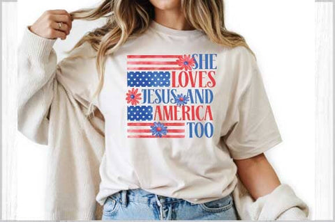 Jesus July 4th PNG Bundle Patriotic Coquette Sublimation Designs (Digital Download) SVG Svgcraft 