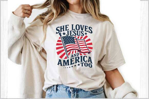 Jesus July 4th PNG Bundle Patriotic Coquette Sublimation Designs (Digital Download) SVG Svgcraft 