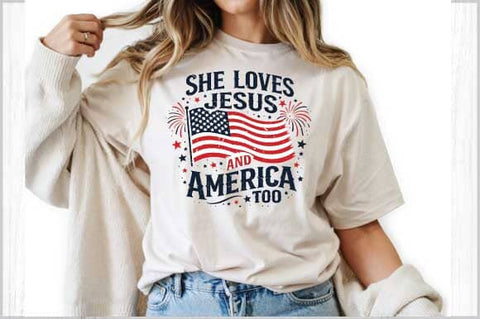 Jesus July 4th PNG Bundle Patriotic Coquette Sublimation Designs (Digital Download) SVG Svgcraft 