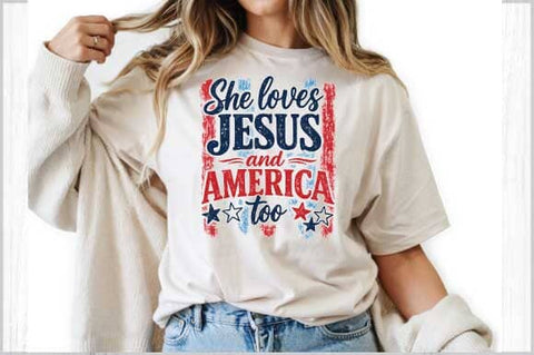 Jesus July 4th PNG Bundle Patriotic Coquette Sublimation Designs (Digital Download) SVG Svgcraft 