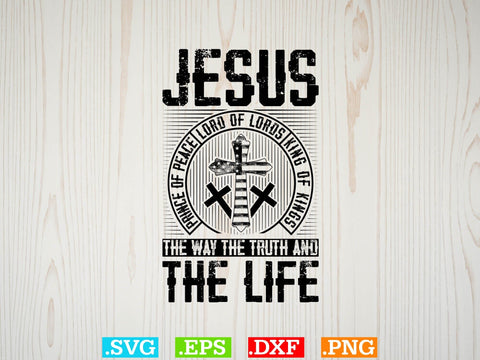 JESUS LORD OF LORDS KING OF KINGS Svg, Bible Verse Svg, Religious Svg, Jesus Svg, God Svg SVG Creativeart88 
