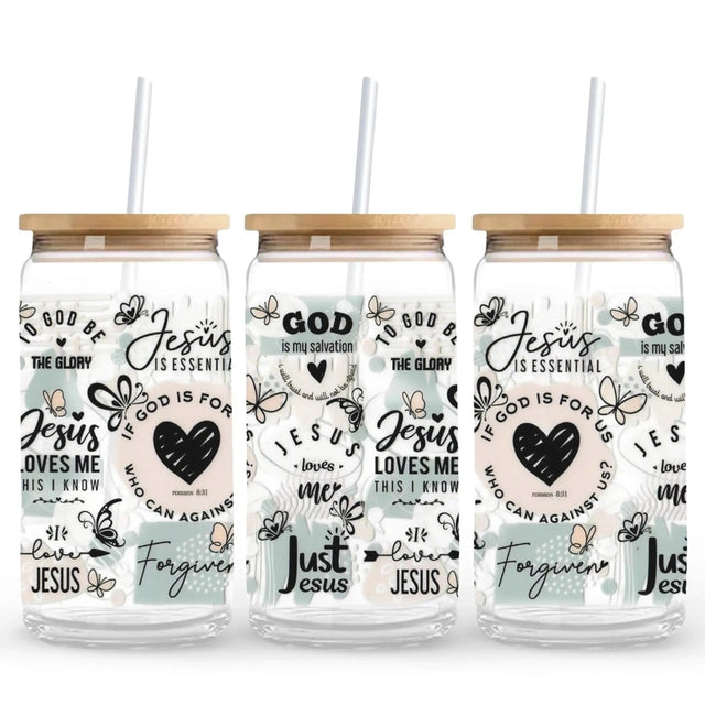 Jesus Love 9.7 x 4.3 UV Wrap (Cup NOT Included) Physical DIY Craft Warehouse 