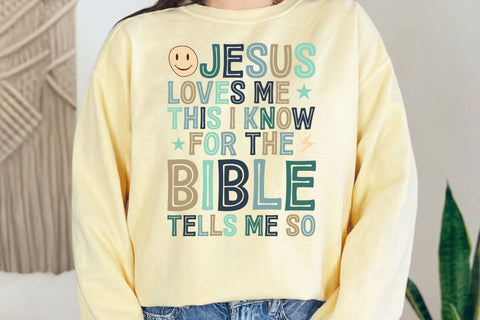 Jesus Loves Me Biblical Toddler Bundle SVG DesignDestine 