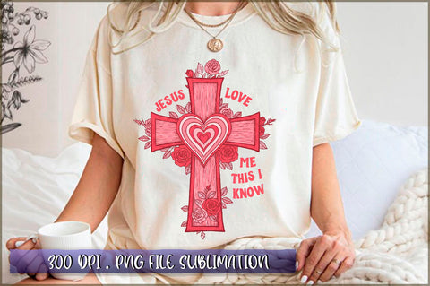 Jesus Loves Me This I Know Sublimation Sublimation Shetara Begum 