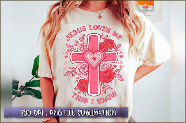 Jesus Loves Me This I Know Sublimation Sublimation Shetara Begum 