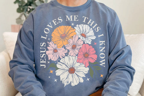 Jesus Loves Me This I know Svg Png, Bible verse svg, Christian SVG SVG DesignDestine 