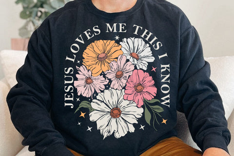 Jesus Loves Me This I know Svg Png, Bible verse svg, Christian SVG SVG DesignDestine 