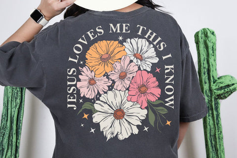 Jesus Loves Me This I know Svg Png, Bible verse svg, Christian SVG SVG DesignDestine 