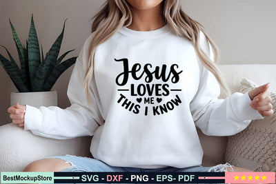 Jesus Loves Me This I Know SVG SVG Craftlabsvg24 