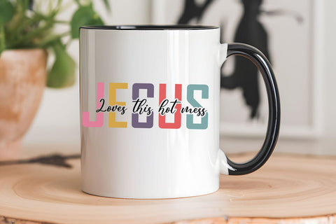 Jesus Loves This Hot Mess SVG Angelina750 