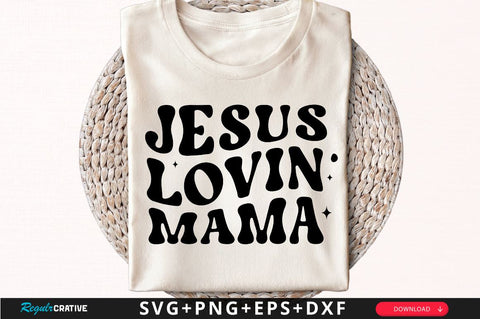Jesus lovin mama Sleeve SVG Design, Christian Sleeve SVG, Faith SVG Design, Jesus Sleeve SVG SVG Regulrcrative 