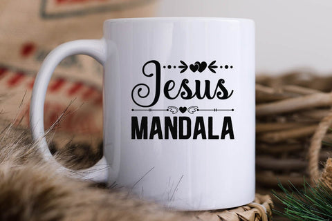 Jesus Mandala SVG Angelina750 