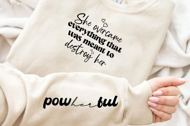 Jesus Motivational Inspirational Sleeve Shirt SVG Design, SVG FiveStarCrafting 