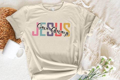 Jesus Save Always SVG Angelina750 