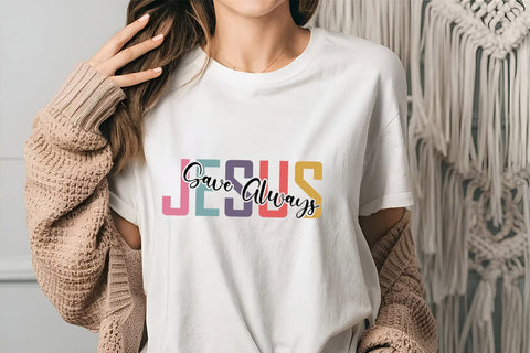 Jesus Save Always SVG Angelina750 
