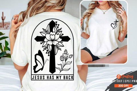 Jesus SVG Front and Back SVG T shirt Design SVG Designangry 