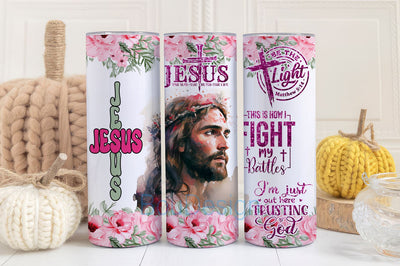 JESUS the Truth 20oz Christian God Bible Verse Religious Scripture Skinny Tumbler Wrap PNG Sublimation Design Download Sublimation BouDesign 