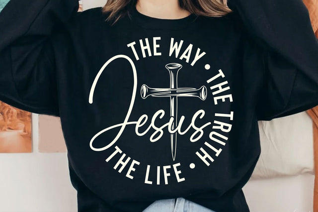 Jesus The Way The Truth The Life SVG PNG, Jesus SVG PNG SVG SVG Studio 