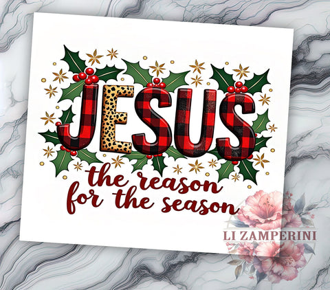 Jesus Tumbler, Christmas Mug, Holiday Drinkware, Faith-Based Gift, 20oz Sublimation Wrap, Religious Tumbler, Inspirational Christmas Tumbler Sublimation Li Zamperini 