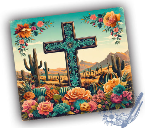 Jesus Tumbler Wrap, Christian Roses Design, 20oz Sublimation Tumbler, Religious Gift, Faith-Based Drinkware, Inspirational Decor, God Gift Idea, Floral Bible Verse Tumbler Sublimation ToriDesigns 