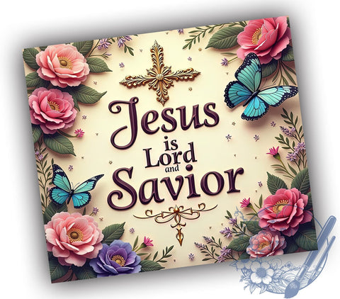 Jesus Tumbler Wrap, Easter Tumbler Design, 20oz Christian Drinkware, Inspirational Tumbler Art, Faith-Based Sublimation Design, Bible Verse Tumbler, Digital Download Tumbler, Religious Gift Sublimation ToriDesigns 