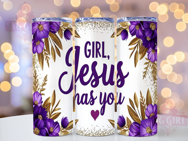 Jesus Tumbler Wrap, Faith-Based Tumbler Design, 20oz Sublimation Wrap, Digital Download Tumbler, Christian Gift, Inspirational Drinkware, Unique Tumbler Art, Religious Tumbler Design Sublimation SvggirlplusArt 
