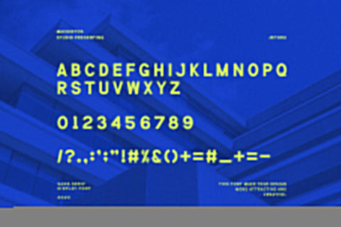 Jethru - Modern Sans Serif Font studioalmeera 