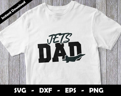 Jets Dad SVG Cut File, Jets logo SVG Design, Jets Dad Football, T-Shirt Sublimation Design Png SVG Arthur Arellano 