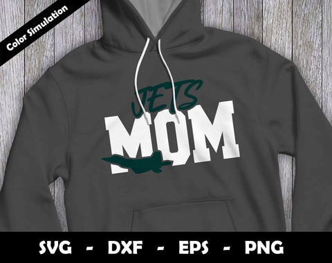 Jets Mom SVG Cut File, Jets logo SVG Design, Jets Mom Football, T-Shirt Sublimation Design Png SVG Arthur Arellano 
