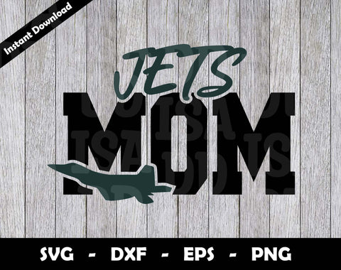 Jets Mom SVG Cut File, Jets logo SVG Design, Jets Mom Football, T-Shirt Sublimation Design Png SVG Arthur Arellano 