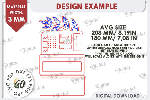 Jewelry Organizer Laser Cut. 3D Jewelry Stand SVG SVG Evgenyia Guschina 