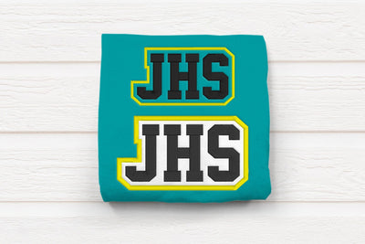 JHS High School Initials Embroidery Embroidery/Applique DESIGNS Risa Rocks It 