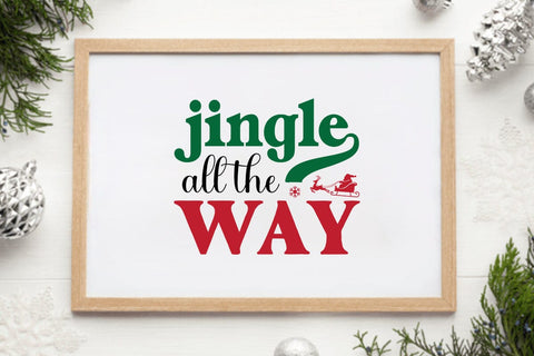 jingle all the way SVG Angelina750 