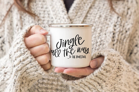 Jingle All The Way to the Book Store SVG SVG Pickled Thistle Creative 
