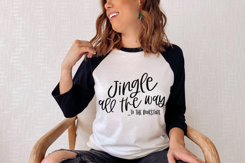 Jingle All The Way to the Book Store SVG SVG Pickled Thistle Creative 
