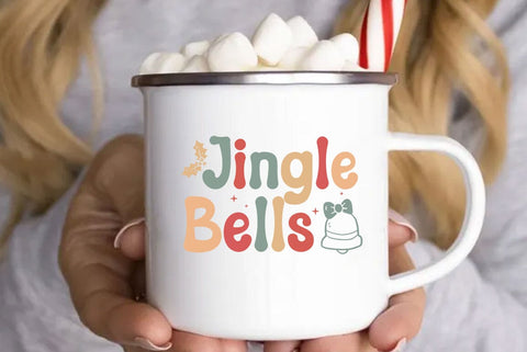 Jingle bell, Retro Christmas Svg, Christmas shirt design, Christmas Mega bundle, Christmas Retro Svg, Vintage Christmas Svg, Retro Xmas png sublimation SVG FiveStarCrafting 