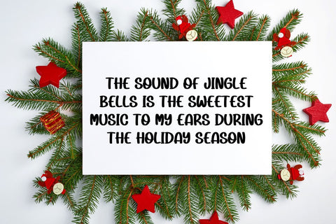 Jingle Bells Font Masyafi Studio 