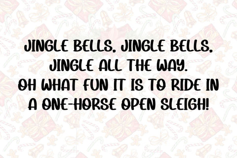 Jingle Bells Font Masyafi Studio 