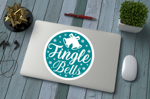 Jingle bells Sticker Design Sublimation Regulrcrative 