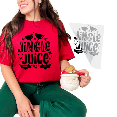 Jingle Juice Iron-On Transfer Physical So Fontsy T-Shirt Iron-On Transfer Shop 4x4