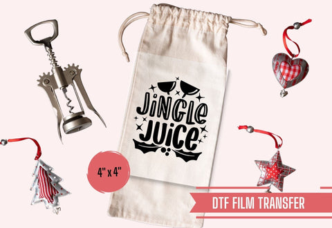 Jingle Juice Iron-On Transfer Physical So Fontsy T-Shirt Iron-On Transfer Shop