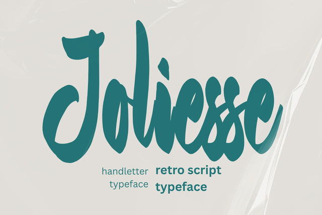 Joliesse Font gatype 