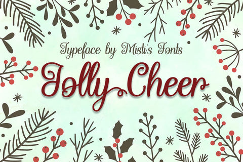 Jolly Cheer Font Misti's Fonts 