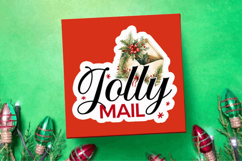 Jolly mail Stickers Design Sublimation Regulrcrative 