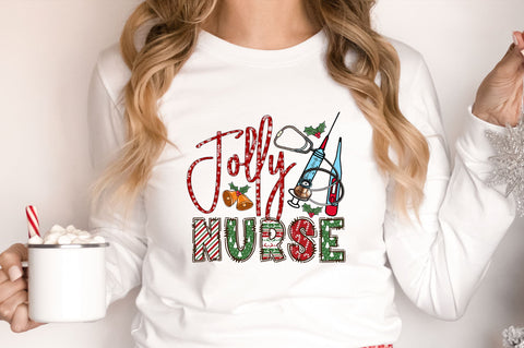 Jolly nurse png design Sublimation Regulrcrative 
