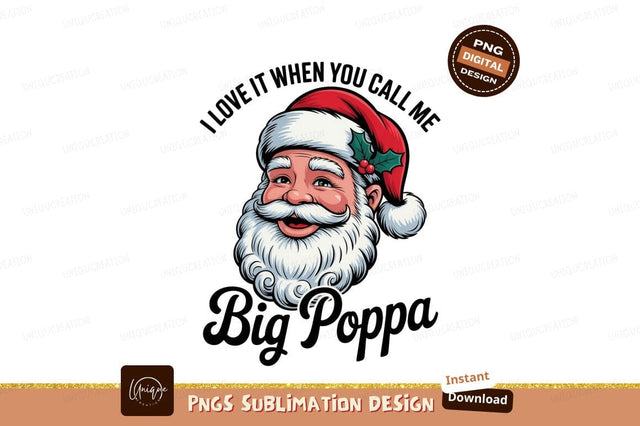 Jolly Santa Claus Face With Holly Christmas holiday Sublimation Designangry 